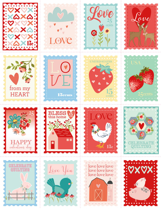 Valentines Day Stamps - Free Download